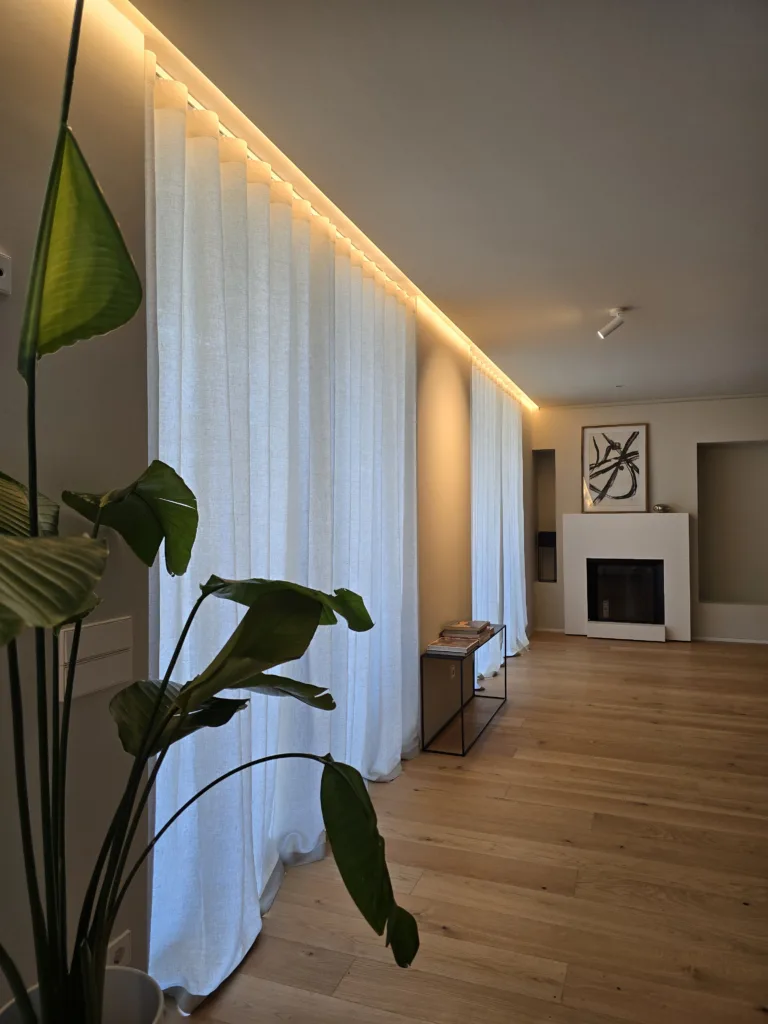 Cortinas de lino